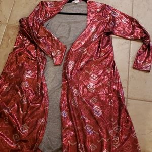 Aztec Metallic LuLaRoe Cardigan